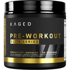 Kaged Pre Workout Elite strawberry lemonade energy powder 771g 20 servings