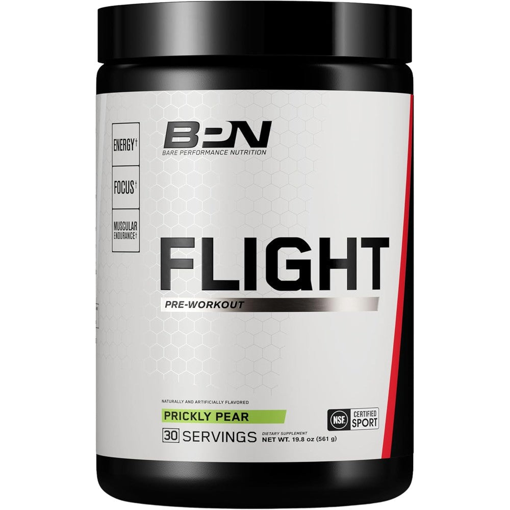 BPN Flight Pre Workout 662.0g prickly pear powder for energy and focus