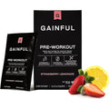 Gainful Pre Workout Powder strawberry lemonade 10 count box