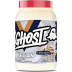 GHOST Vegan V2 Protein Powder Chocolate Cereal Milk front view tub