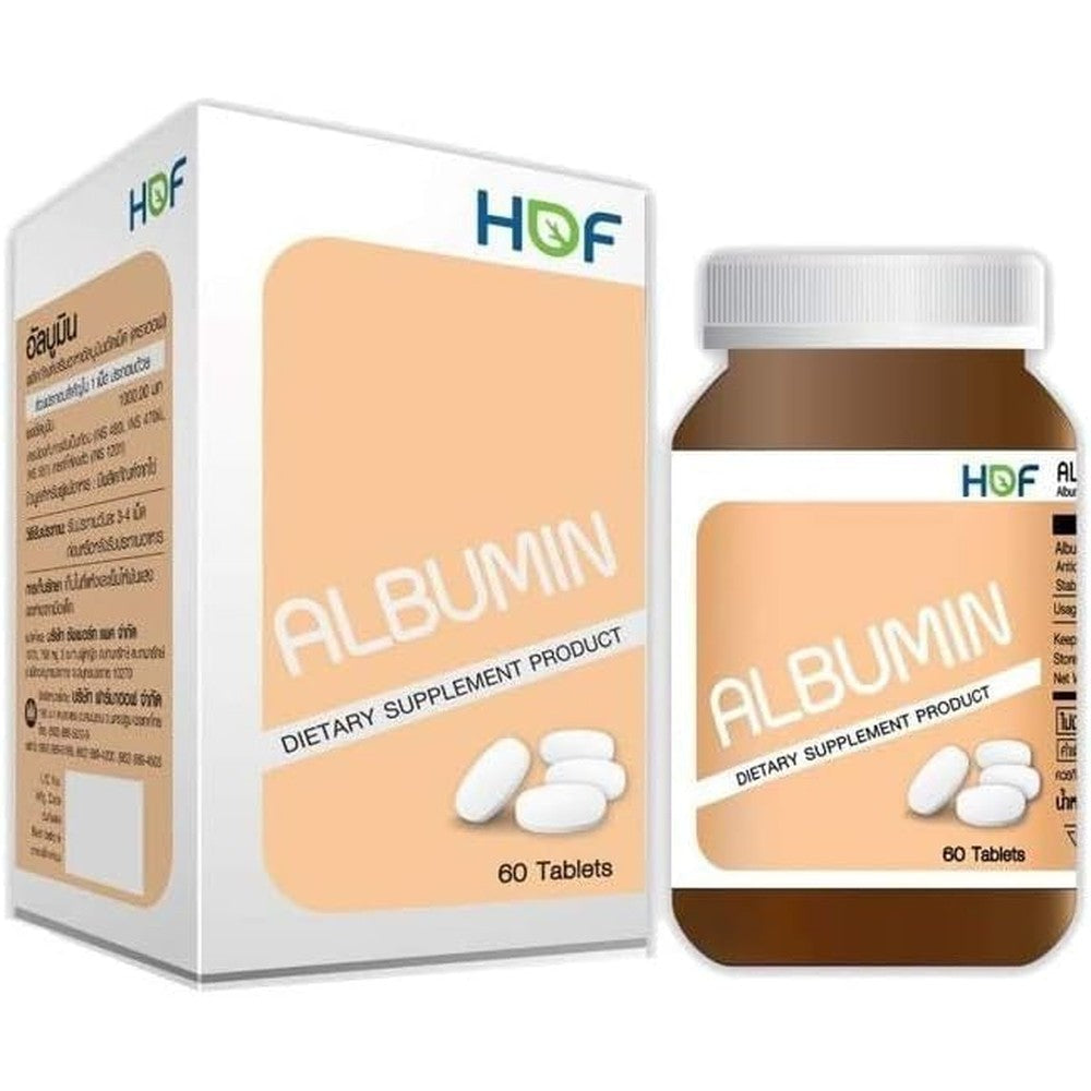 Nakarad Egg Albumin 60 tablets front view for muscle recovery.