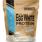 Smart138 Pure Egg White Protein Powder 2.2 pounds front view with cage-free label.