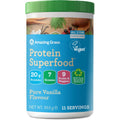 Amazing Grass Protein Superfood Pure Vanilla container front view organic vegan protein