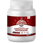 Manitoba Harvest Hemp Yeah Organic Plant Protein Chocolate jar front view.