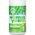 Manitoba Harvest Organic Hemp Protein Vanilla 16 Ounce front view plant based supplement
