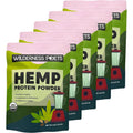 Wilderness Poets Organic Hemp Protein Powder 4 pound bag front view plant based supplement
