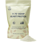 Victory Hemp V-70 Hemp Heart Protein front pouch view for plant-based nutrition.