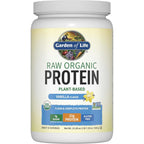 Garden of Life vanilla vegan protein powder for muscle recovery and growth