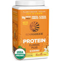 Sunwarrior clean vegan protein powder vanilla organic 30 servings 1.65 lb tub
