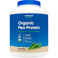 Nutricost Organic Pea Protein Isolate Powder 5 Pounds front view