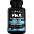 X Gold Health Palmitoylethanolamide PEA 600mg bottle front view for joint support.