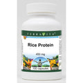 Naked Organic Brown Rice Protein Powder 1 Pound front view authentic vegan supplement.