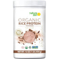 Happy Viking Chocolate Protein Powder bag front view for plant based meal replacement.