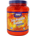 NOW Foods Soy Protein Isolate 2 pounds front view plant based supplement
