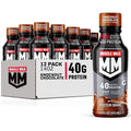 Muscle Milk Pro Advanced Nutrition Knockout Chocolate 12 Pack front view recovery shake