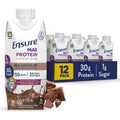 Ensure Max Protein Milk Chocolate 12 pack front view protein shake
