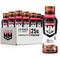 Muscle Milk Genuine Protein Shake Chocolate front view 12 pack case