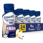 Ensure High Protein Vanilla Nutrition Shake front view 24 pack supplement