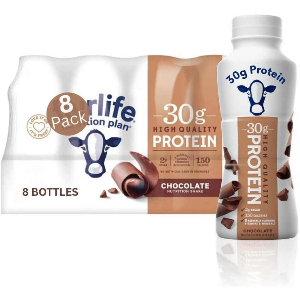 Fairlife Nutrition Plan High Protein Shake Variety Pack front view for muscle recovery.