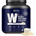 Biochem Whey Isolate Protein Powder front view for muscle recovery.