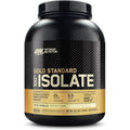 Optimum Nutrition Gold Standard 100% Isolate Rich Vanilla front view premium protein powder.
