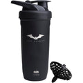 Smartshake DC Comics Reforce stainless steel protein shaker bottle with Batman logo