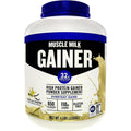 Muscle Milk Pro Series Gainer Protein Powder Vanilla Creme 5 pound canister front view for muscle building.