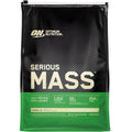 Optimum Nutrition Serious Mass Vanilla 12 Pound bag front view for muscle building.
