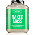 NAKED Vegan Mass Vanilla 8 pound tub front view weight gainer supplement