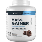 Transparent Labs Mass Gainer Protein Powder chocolate glaze bag showing 53g protein