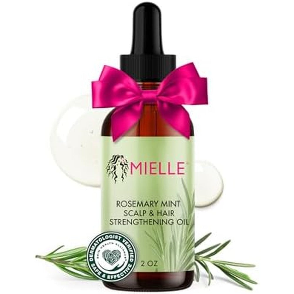 Mielle rosemary mint hair oil with biotin 2 oz bottle