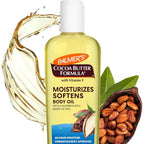 Palmer's Cocoa Butter Formula Moisturizing Body Oil front view bottle with pump