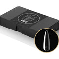 Apres Gel-X Natural Stiletto Long Tip Box front view