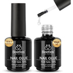 Beetles gel polish 9 in 1 nail glue front view bottle