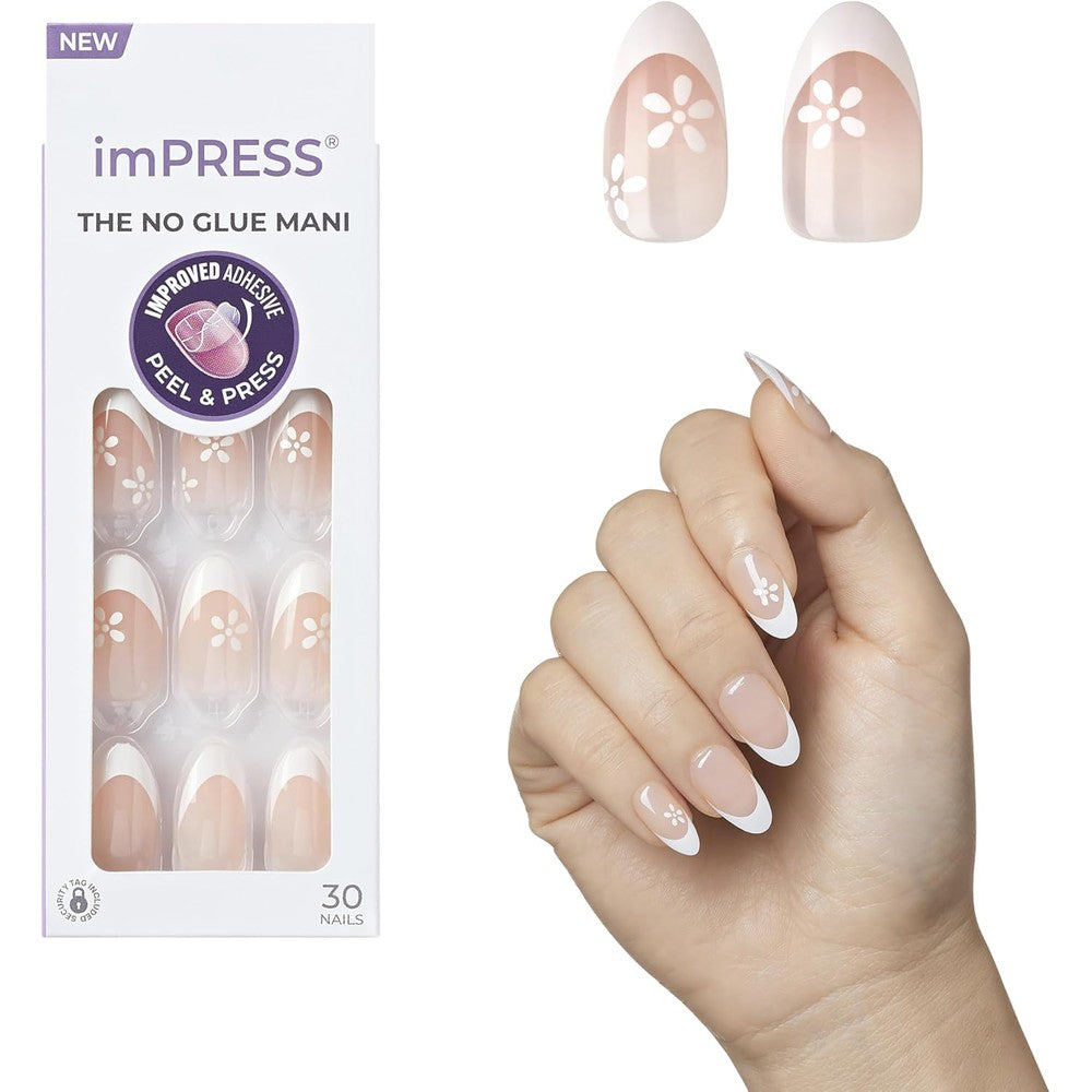 Kiss Impress Fearless French press on nails front view