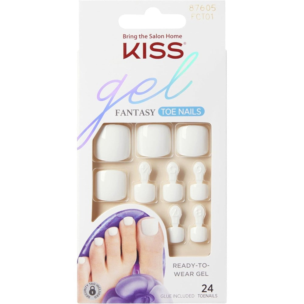Kiss Gel Fantasy This Is Classic fake toenails packaging front view