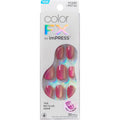Kiss Impress Colorfx Walk Out short oval press on nails front packaging view