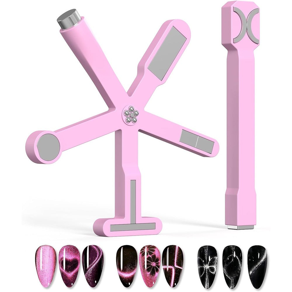 Wegodal 9 in 1 cat eye nail magnet kit front view