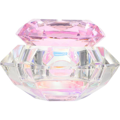 Vicasky Diamond Crystal Glass Nail Art Dappen Dish front view for manicure