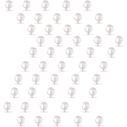 Yeetschi 5mm Clear Quartz Balls 50 Pack front view