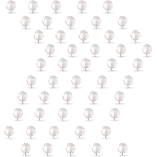 Yeetschi 5mm Clear Quartz Balls 50 Pack front view