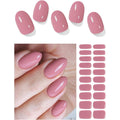 AutyaMee dusty rose semi-cured gel nail strips box front view