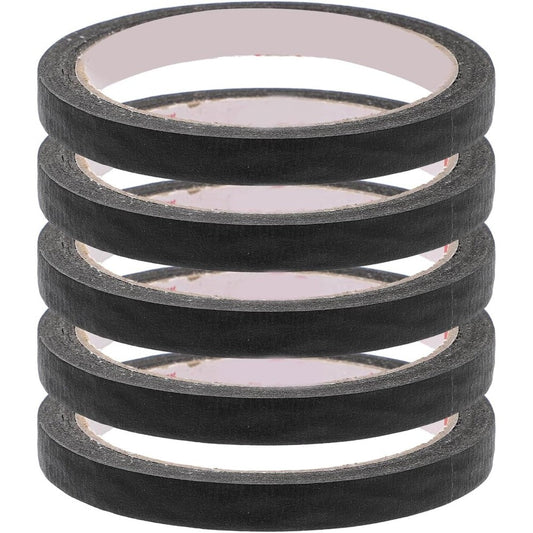 Ps Beauty Zone Manicure Sunscreen Black Tape 5 Rolls Set