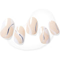 Dashing Diva Glaze semi-cured gel nail strips Wavy Gravy front packaging view