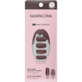 Dashing Diva Glaze Semicured Gel Nail Strips Espresso Me front packaging showing semi-cured gel strips