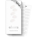 Ohora semi cured gel nail strips n bare crystal front box packaging view