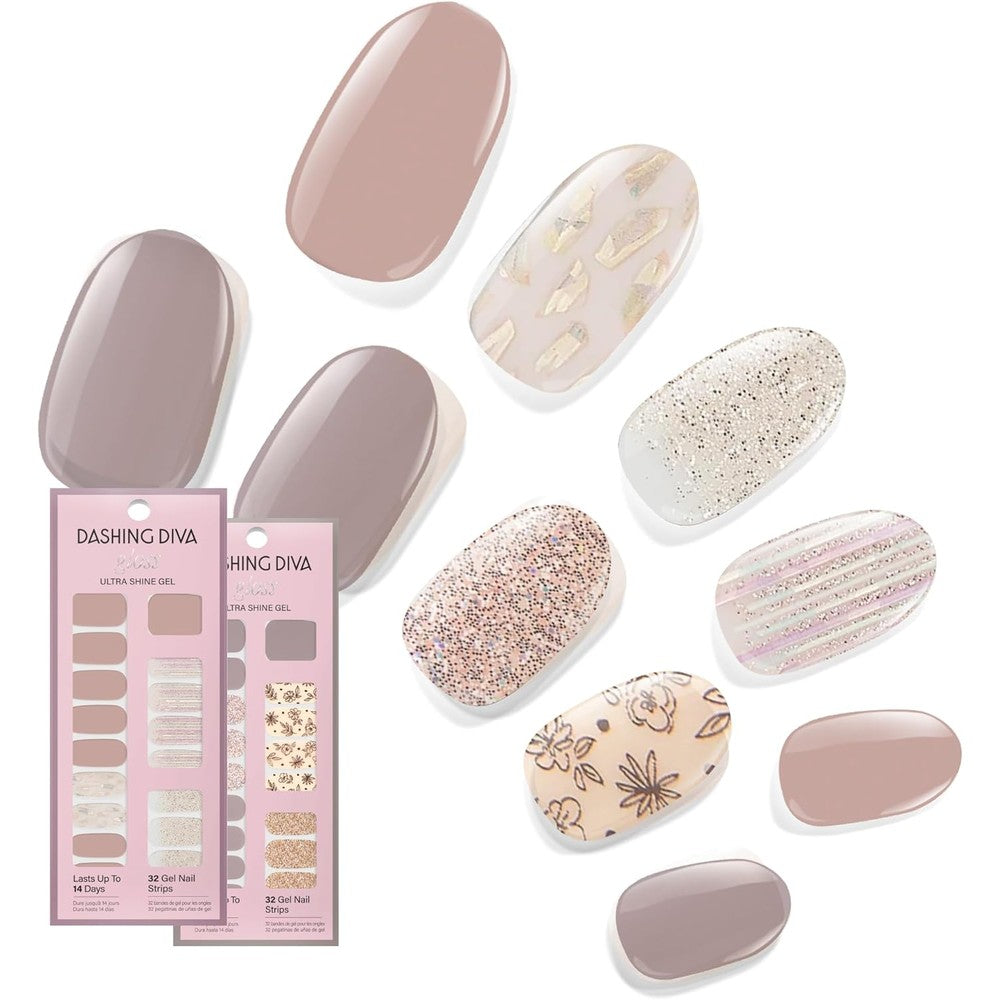 Dashing Diva Gloss Nail Strips Bundle Best Sellers front packaging