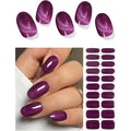 AutyaMee semi-cured gel nail strips front packaging view