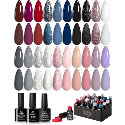 Beetles Modern Muse 20 Color Gel Polish Kit front view