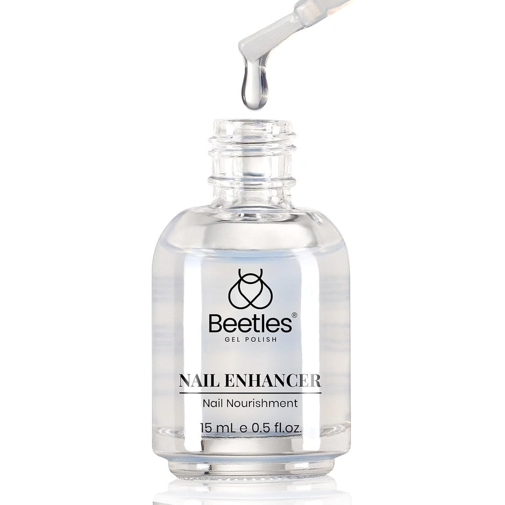 Beetles Nail Strengthener and Growth clear polish bottle front view